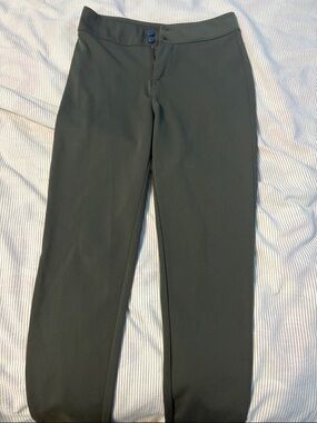 Forever 21 Women's Dark Gray Straight Trousers